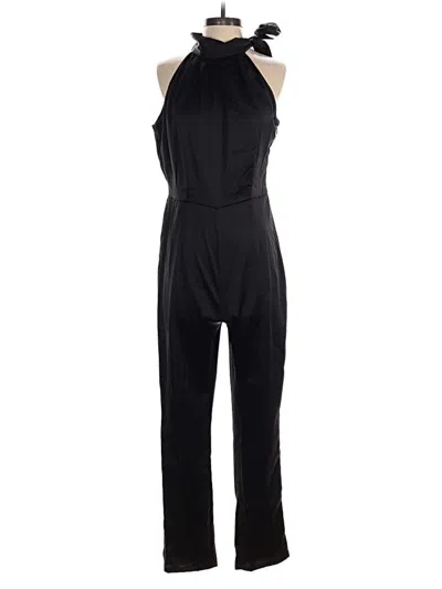 Pre-owned Nicole Miller Jumpsuit In Black