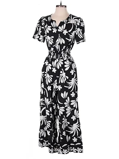 Pre-owned Nicole Miller Jumpsuit In Black