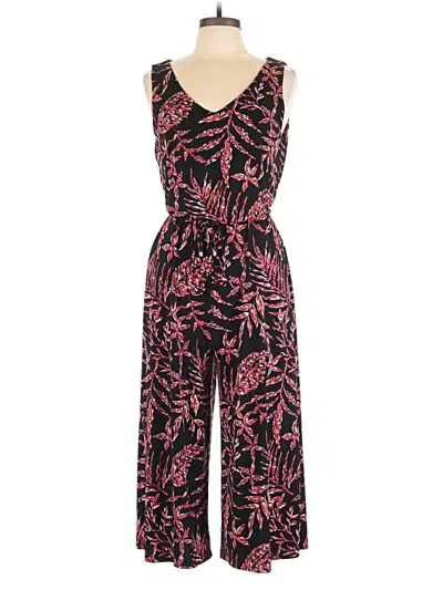 Pre-owned Nicole Miller Jumpsuit In Red