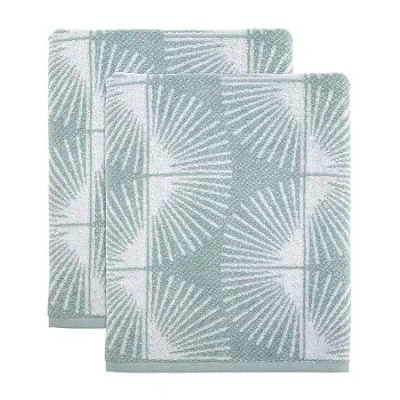 Nicole Miller Kendall 2-pc. Bath Towel In Blue