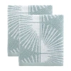 Nicole Miller Kendall 2-pc. Hand Towel In Blue