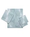 Nicole Miller Kendall 4-pc. Bath Towel Set In Oasis