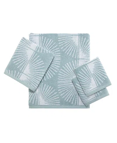 Nicole Miller Kendall 4-pc. Bath Towel Set In Oasis