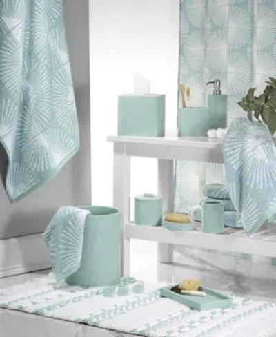 Nicole Miller Kendall Bath Accessories In Oasis