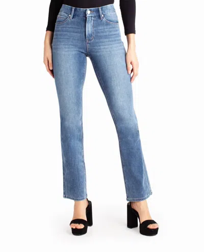 Nicole Miller Kensington High Rise Boot Jean In Medium Blue