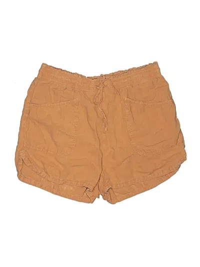 Pre-owned Nicole Miller Khaki Shorts In Tan