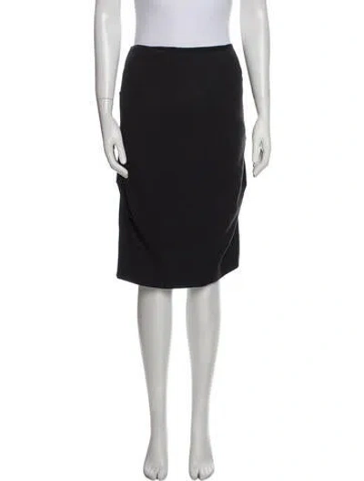 Pre-owned Nicole Miller Knee-length Skirt In Blue