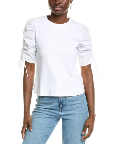 Nicole Miller Knit Shirt In White