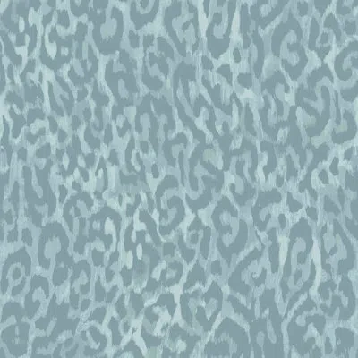 Nicole Miller Laid Back Leopard Twine Peel & Stick Wallpaper In Green