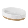 Nicole Miller Lena Soap Dish In White