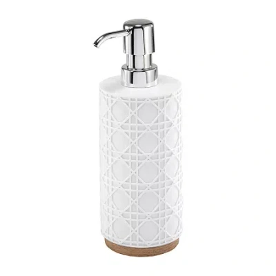 Nicole Miller Lena Soap Dispenser In White