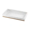 Nicole Miller Lena Vanity Tray In White