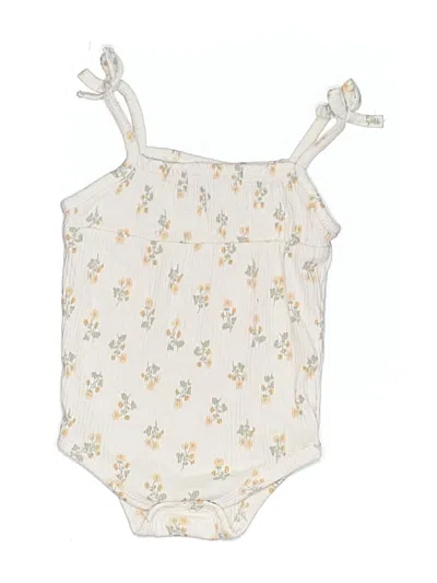 Pre-owned Nicole Miller Kids' Leotard In Ivory