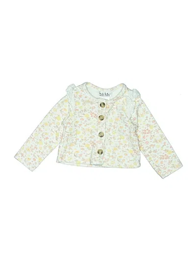 Pre-owned Nicole Miller Babies' Long Sleeve Blouse In Yellow