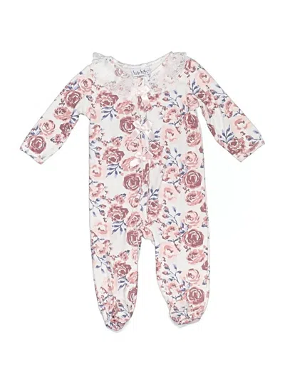 Pre-owned Nicole Miller Babies' Long Sleeve Outfit In Ivory
