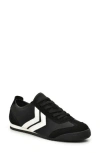 Nicole Miller Low Top Sport Sneaker In Black White
