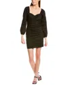 NICOLE MILLER METAL SWEETHEART MINI DRESS