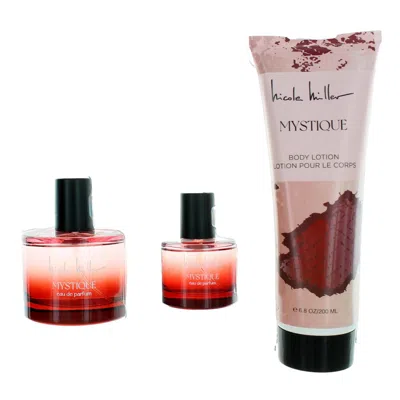 Nicole Miller Mystique By , 3 Piece Gift Set For Women In Multi