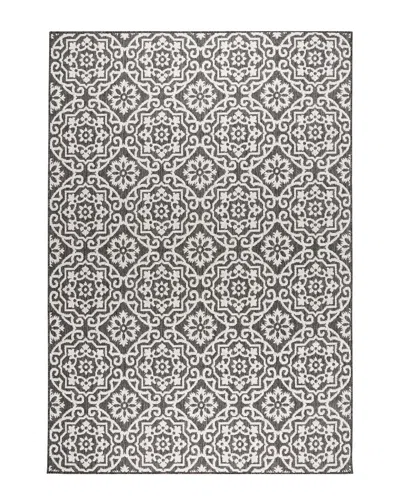 Nicole Miller New York Patio Country Danica Indoor/outdoor Rug In Black