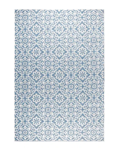 Nicole Miller New York Patio Country Danica Indoor/outdoor Rug In Blue