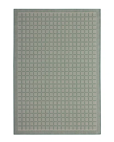 Nicole Miller New York Patio Country Luna Indoor/outdoor Rug In Green