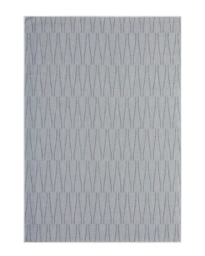 Nicole Miller New York Patio Country Willow Indoor/outdoor Rug In Blue