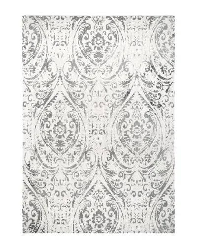Nicole Miller New York Patio Sofia Juniper Indoor/outdoor Rug In Ivory