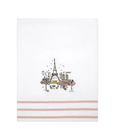 Nicole Miller Nicoe Miller City Girl Cotton Bath Towel, 50" X 27" In Multi