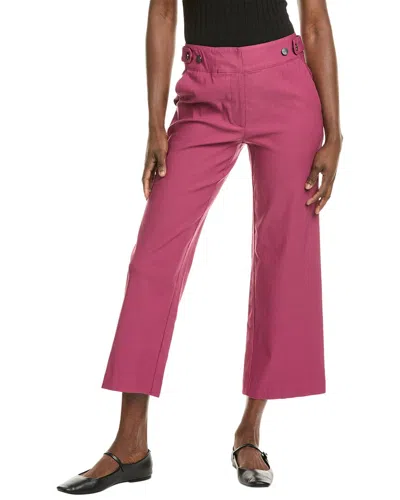 Nicole Miller Pant In Purple