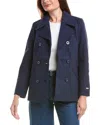 Nicole Miller Peacoat In Multi
