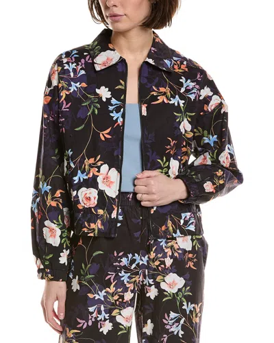 Nicole Miller Printed Jacket In Animal Print