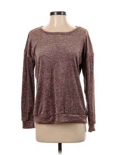 Pre-owned Nicole Miller Pullover Sweater In Brown