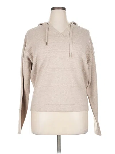 Pre-owned Nicole Miller Pullover Sweater In Brown