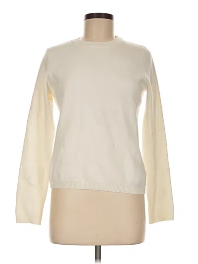 Pre-owned Nicole Miller Pullover Sweater In Ivory