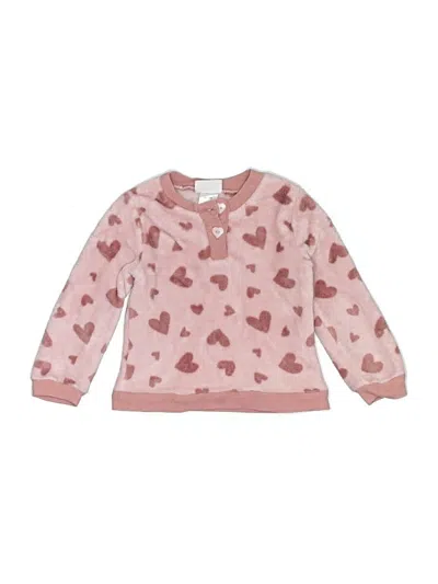 Pre-owned Nicole Miller Kids' Pullover Sweater In Pink
