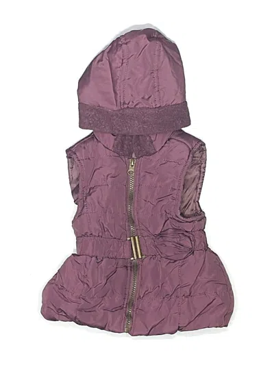 Pre-owned Nicole Miller Kids' Raincoat In Purple