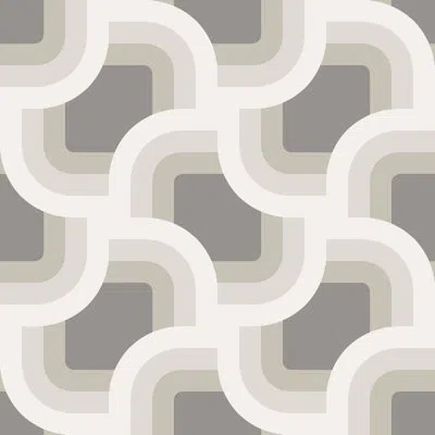Nicole Miller Retro Geo Spa Peel & Stick Wallpaper In Tan