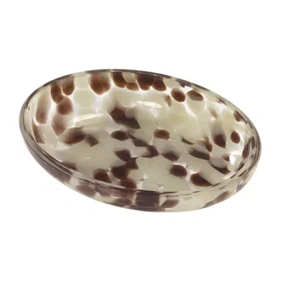 Nicole Miller Safari Soap Dish In Brown