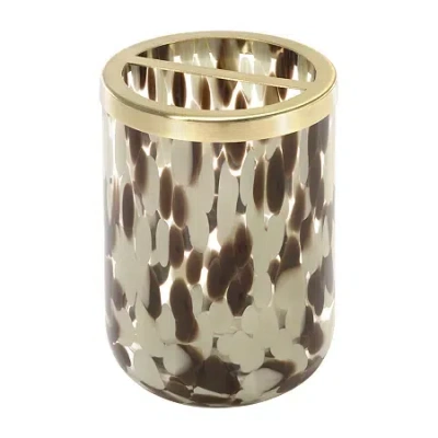 Nicole Miller Safari Toothbrush Holder In Brown