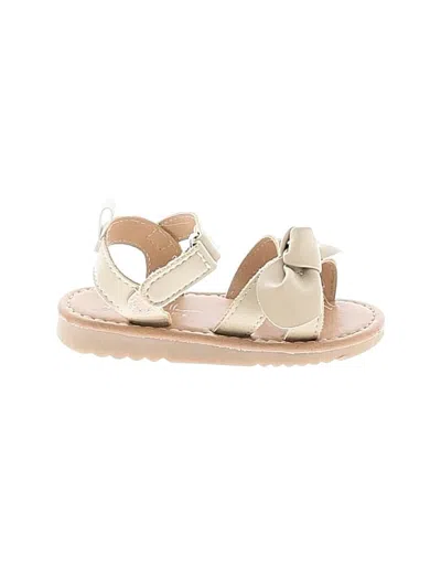 Pre-owned Nicole Miller Kids' Sandals In Ivory