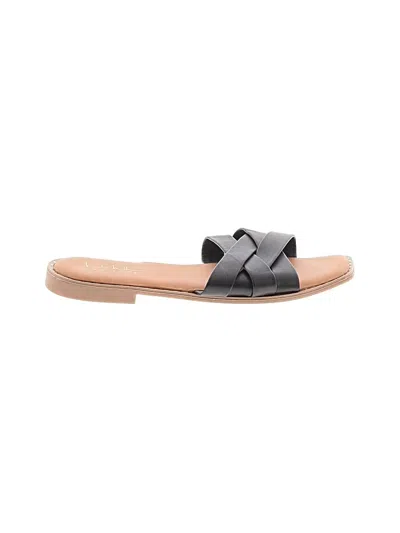 Pre-owned Nicole Miller Sandals In Tan
