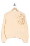 Nicole Miller Sequin Embellished Sweater In Neutral