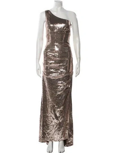 Pre-owned Nicole Miller Sequin Long Dress