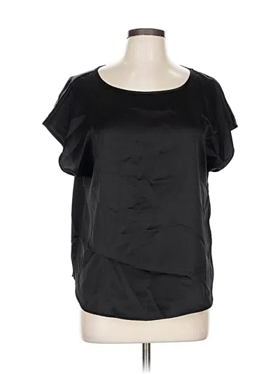 Pre-owned Nicole Miller Short Sleeve T-shirt In Black