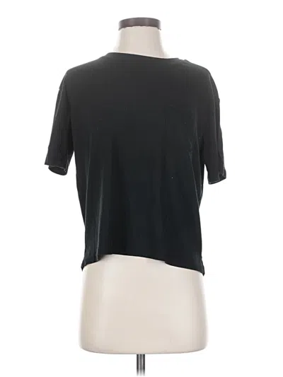 Pre-owned Nicole Miller Short Sleeve T-shirt In Black