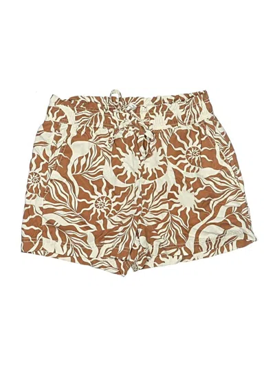 Pre-owned Nicole Miller Shorts In Brown