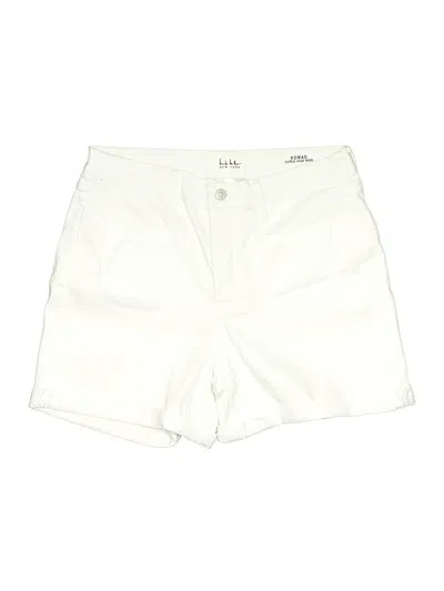 Pre-owned Nicole Miller Shorts In Ivory