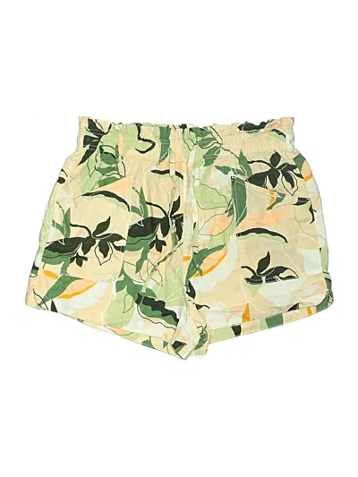 Pre-owned Nicole Miller Shorts In Yellow