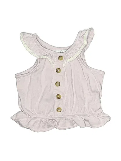 Pre-owned Nicole Miller Kids' Sleeveless Blouse In Pink