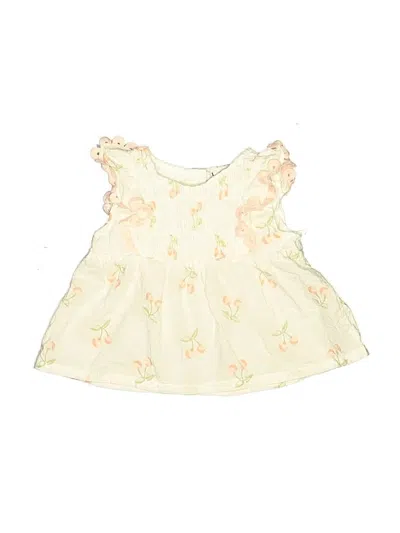 Pre-owned Nicole Miller Babies' Sleeveless Blouse In Yellow